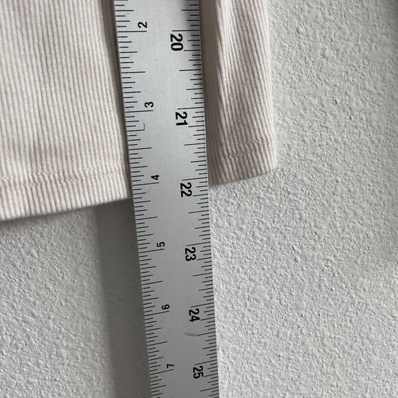 PerfectWhiteTee Shirt Women XS Robyn Normcore Classic Capsule Minimal Ribbed - Picture 4 of 7
